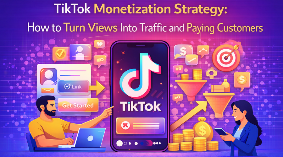 tiktokdashmonetizationdashstrategydashhowdashtodashturndashviewsdashintodashtrafficdashanddashpayingdashcustomer